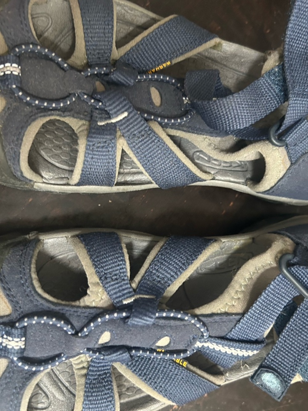 Keen Kids Navy Blue and Gray Sport Sandals